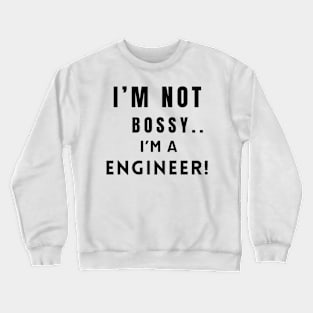 Engineer printed Crewneck Sweatshirt